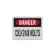 OSHA High Voltage Danger Decal (Reflective)
