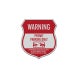 No Parking Without Permit Decal (Reflective)