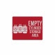 Gas Empty Cylinder Storage Decal (Reflective)
