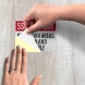 Keep Work Areas Clean & Orderly Decal (Reflective)