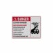 Electrocution Hazard Decal (Reflective)