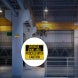 Overhead Crane Area Decal (EGR Reflective)