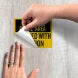 Overhead Crane Area Decal (EGR Reflective)