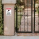 CCTV Surveillance Decal (Non Reflective)