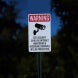 CCTV Surveillance Aluminum Sign (Diamond Reflective)