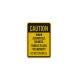 Do Not Overfill Tank Aluminum Sign (EGR Reflective)