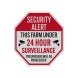Video Surveillance Decal (Reflective)
