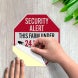 Video Surveillance Decal (Reflective)
