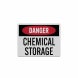 OSHA Chemical Hazard Decal (Reflective)