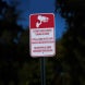 Bilingual Video Surveillance Aluminum Sign (Diamond Reflective)