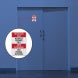 Bilingual Admittance Authorized Employees Decal (EGR Reflective)