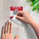 Bilingual Admittance Authorized Employees Decal (EGR Reflective)