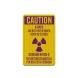 Bilingual X Rays Do Not Enter Decal (EGR Reflective)