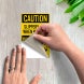 Bilingual Slippery When Wet Decal (Non Reflective)