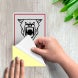 Beware of Dangerous Dog Decal (Reflective)