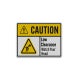 ANSI Low Clearance Watch Your Head Decal (Reflective)