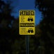 Bilingual OSHA Lock Out Before Start Aluminum Sign (EGR Reflective)