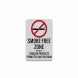 No Use Of Tobacco Products Permitted Decal (Reflective)