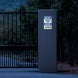 Bilingual Notice Company Not Responsible Aluminum Sign (HIP Reflective)