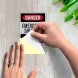 Bilingual OSHA Spanish Emergency Shut Off Decal (Reflective)