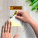 ANSI Do Not Operate With Loose Clothing Decal (Reflective)