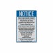Notice This Is An Equine Facility Decal (Reflective)