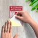 Fire Extinguisher Inspection Record Decal (Reflective)