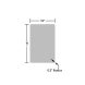 Maximum Load Capacity 1000 LBS Decal (Reflective)