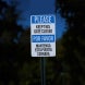 Bilingual Keep This Gate Closed Aluminum Sign (Diamond Reflective)