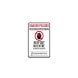 Bilingual Danger Keep Out Decal (Non Reflective)