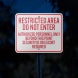 Authorized Personnel Only Beyond This Point Aluminum Sign (Reflective)