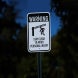 Stay Clear To Avoid Injury Aluminum Sign (Diamond Reflective)
