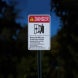 ANSI Danger Moving Gate Aluminum Sign (Reflective)