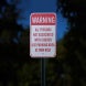 Persons Not Associated With Church Use Parking Aluminum Sign (Reflective)
