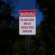 Falling Snow & Ice Aluminum Sign (Reflective)