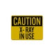 OSHA Caution X Ray Aluminum Sign (Reflective)