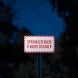 Sprinkler Valve Above Ceiling Aluminum Sign (Reflective)