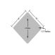 Student Crossing Aluminum Sign (Reflective)