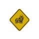 Guard Dog Aluminum Sign (Reflective)