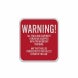 All Tools Are Equipped With GPS Microchip Tracking Aluminum Sign (Reflective)