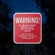All Tools Are Equipped With GPS Microchip Tracking Aluminum Sign (Reflective)