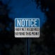 OSHA Notice Hair Net Required Aluminum Sign (Reflective)
