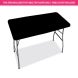 4 Ft Rectangle Table-Top Cover - Black