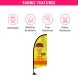 Suction Cup Flags - Blade