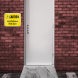 Caution Restroom Signs