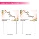 Custom Wedding Signs Double Side Printing Available