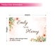 Custom Wedding Signs Product Size Orientation