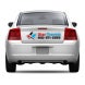 Die-Cut Car Decals / Stickers (Clear)