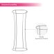 Fabric Pillar Tower Display Ensures Durability BBEXPOFPTO03_5_BOS
