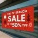 Perforated Window / One Way Vision Signs
